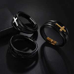 Stainless Steel Cross Bracelet - Limited Edition